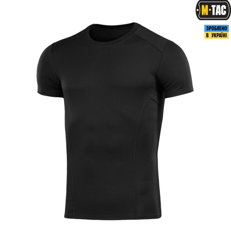 M-TAC ФУТБОЛКА ПОТООТВОДЯЩАЯ ATHLETIC VENT BLACK M