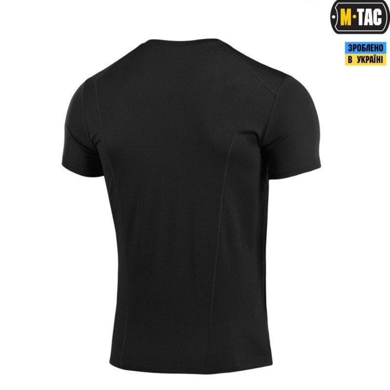 M-TAC ФУТБОЛКА ПОТООТВОДЯЩАЯ ATHLETIC VENT BLACK XL