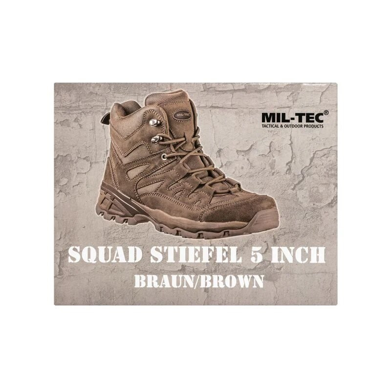 Черевики MIL-TEC SQUAD 5 INCH (Brown) 44 (EUR)