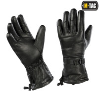 Рукавички зимові шкіряні Black S