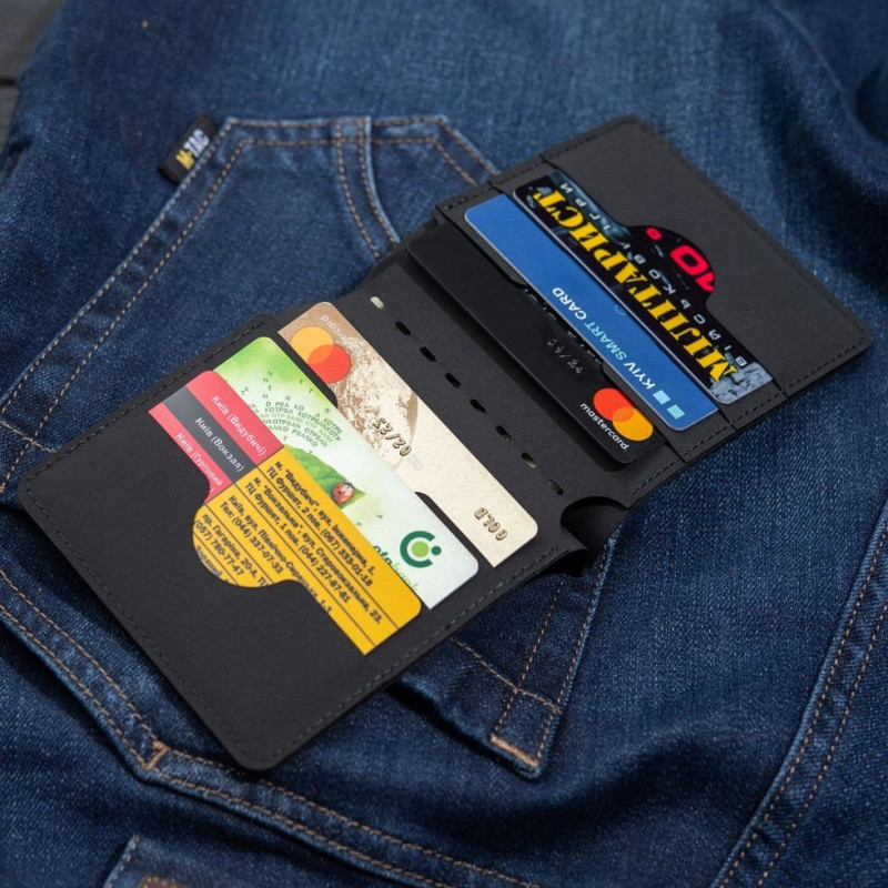Гаманець Slim Elite Black