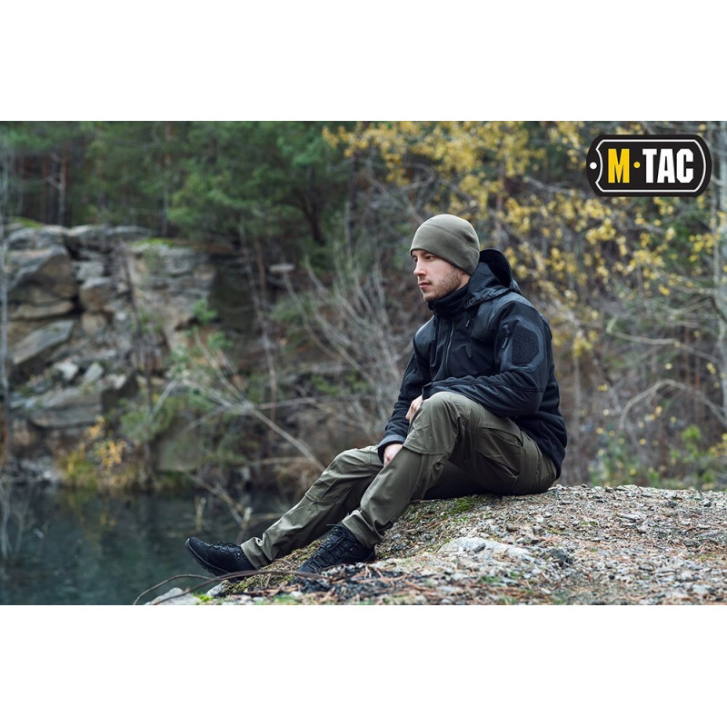 M-TAC КУРТКА NORMAN WINDBLOCK FLEECE BLACK L