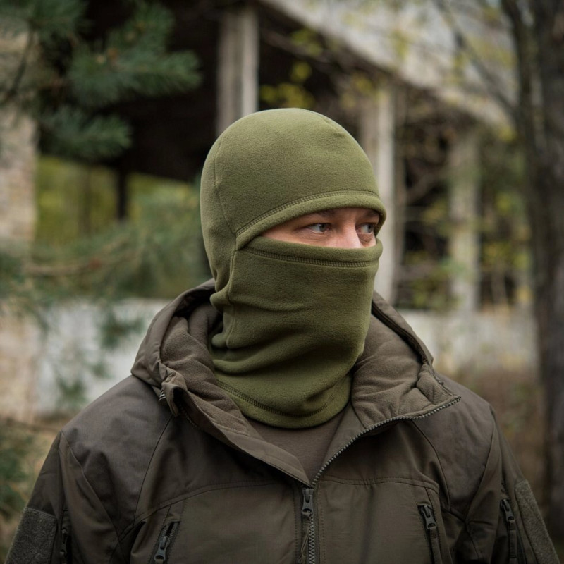 Балаклава-Ніндзя Premium Фліс (250г / м2) Army Oli