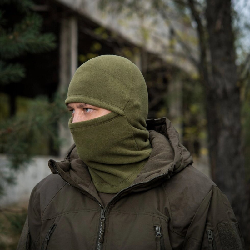 Балаклава-Ніндзя Premium Фліс (250г / м2) Army Oli