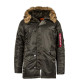 Куртка Аляска Slim Fit N-3B Olive S