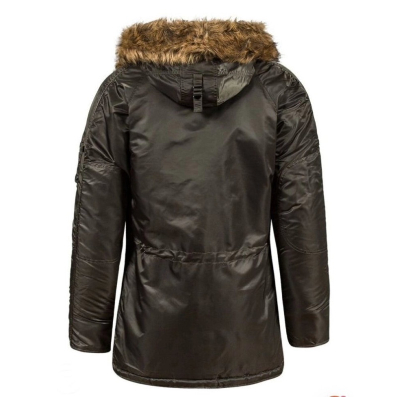 Куртка Аляска Slim Fit N-3B Olive XL