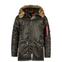 Куртка Аляска Slim Fit N-3B Olive XL