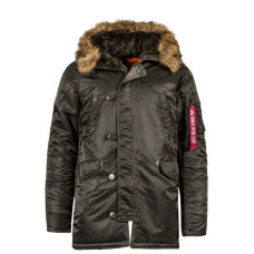 Куртка Аляска Slim Fit N-3B Olive XXL