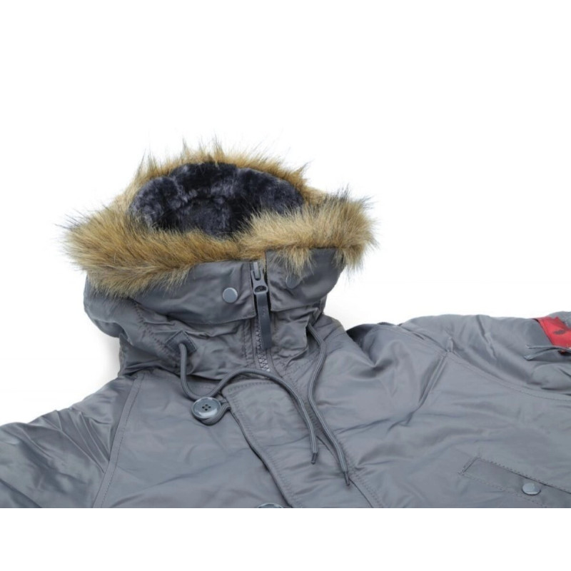 Куртка Аляска Slim Fit N-3B Gray M
