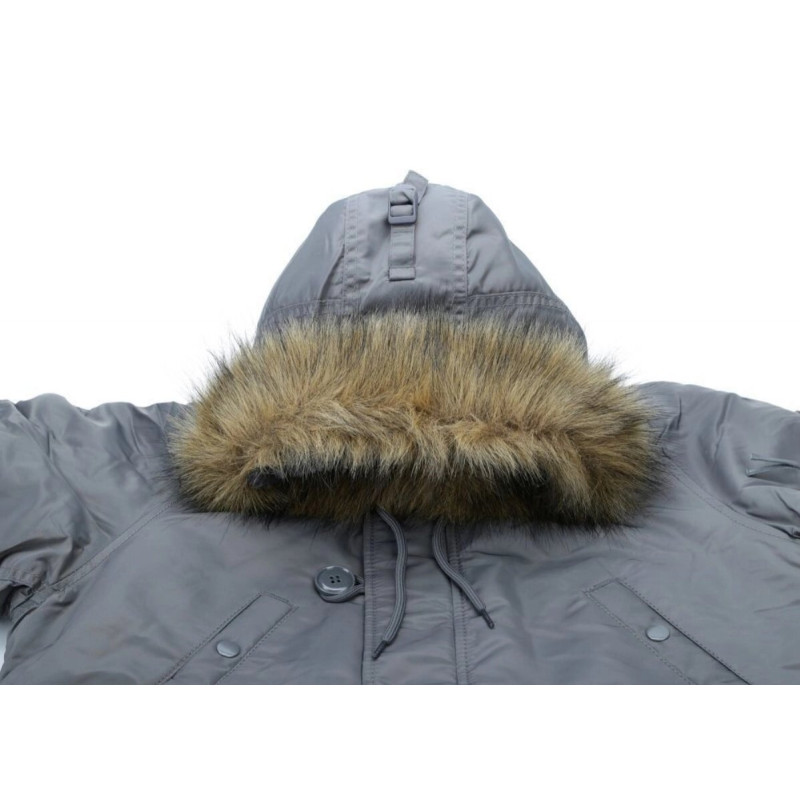 Куртка Аляска Slim Fit N-3B Gray M