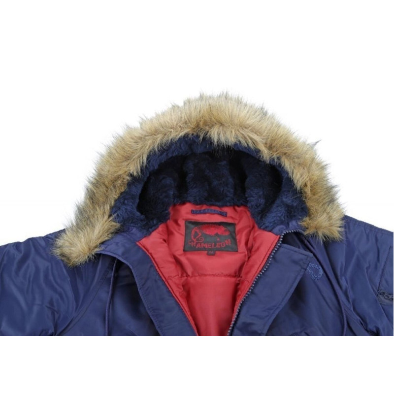 Куртка Аляска Slim Fit N-3B Navy S