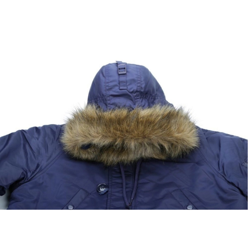 Куртка Аляска Slim Fit N-3B Navy L
