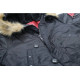 Куртка Аляска Slim Fit N-3B Black поліестер S