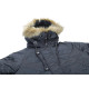 Куртка Аляска Slim Fit N-3B Black поліестер L