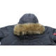 Куртка Аляска Slim Fit N-3B Black поліестер XXL