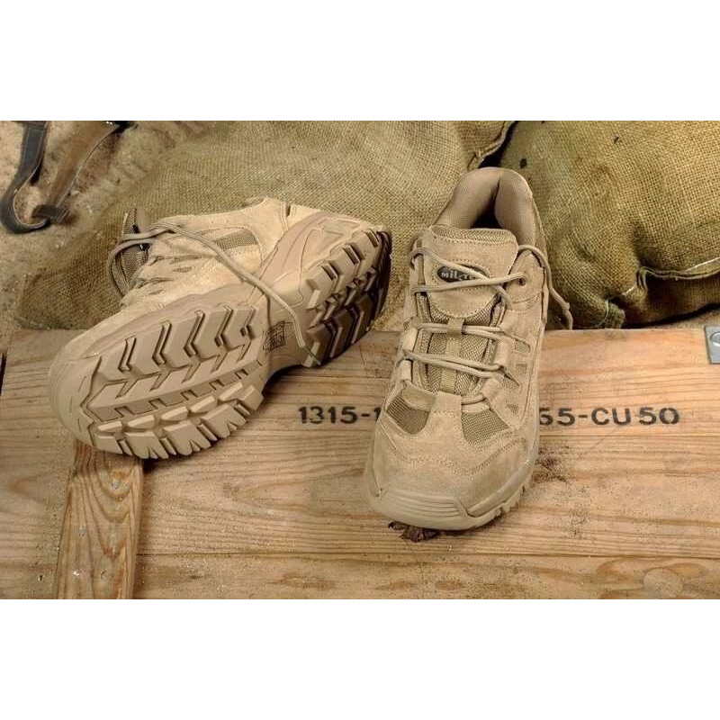 Тактічні кросівки Mil-tec Squad Schuhe 2,5 Inch Coyote 43 (EUR)