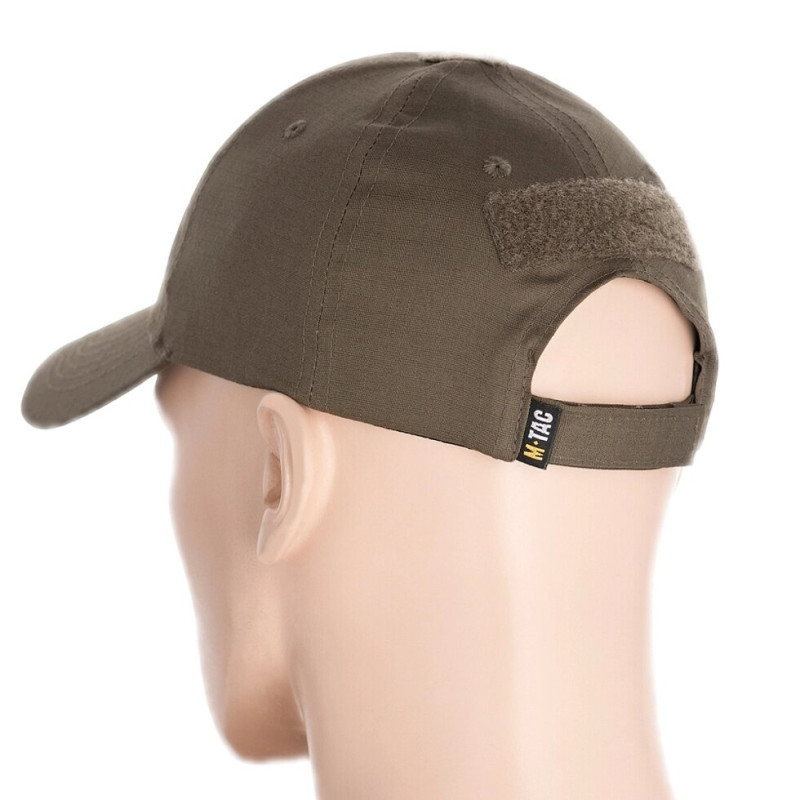 Бейсболка з липучками Flex ріп-стоп Army Olive від М-Тас S / M