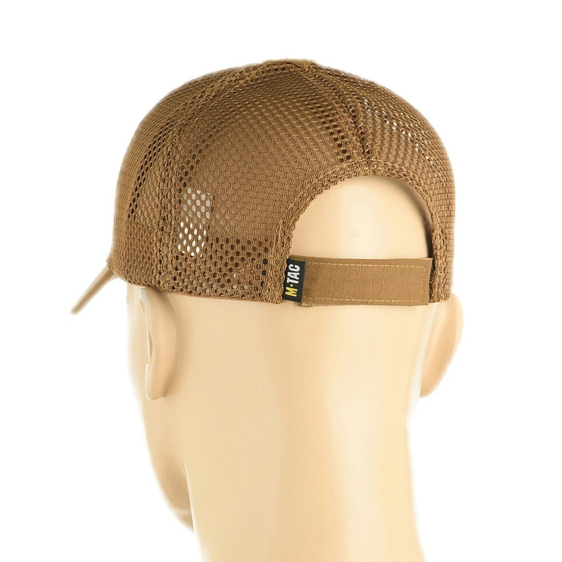 Бейсболка з липучками та сіткою Flex ріп-стоп Coyote Brown від М-Тас L-XL
