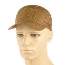 Бейсболка з липучками та сіткою Flex ріп-стоп Coyote Brown від М-Тас L-XL