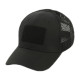 Бейсболка з липучками та сіткою Flex ріп-стоп Black від М-Тас L-XL