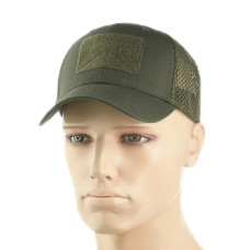 Бейсболка з липучками та сіткою Flex ріп-стоп Army Olive від М-Тас L-XL
