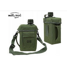 Фляга 2 літри з чохлом і ременем MIL-TEC Patrol Olive