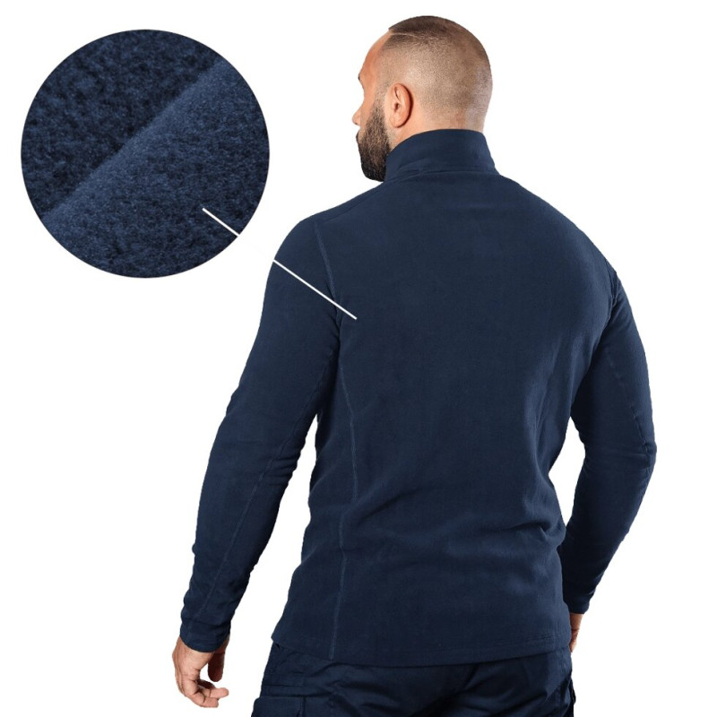Флісова кофта Hawk Темно-синя (7288), XS