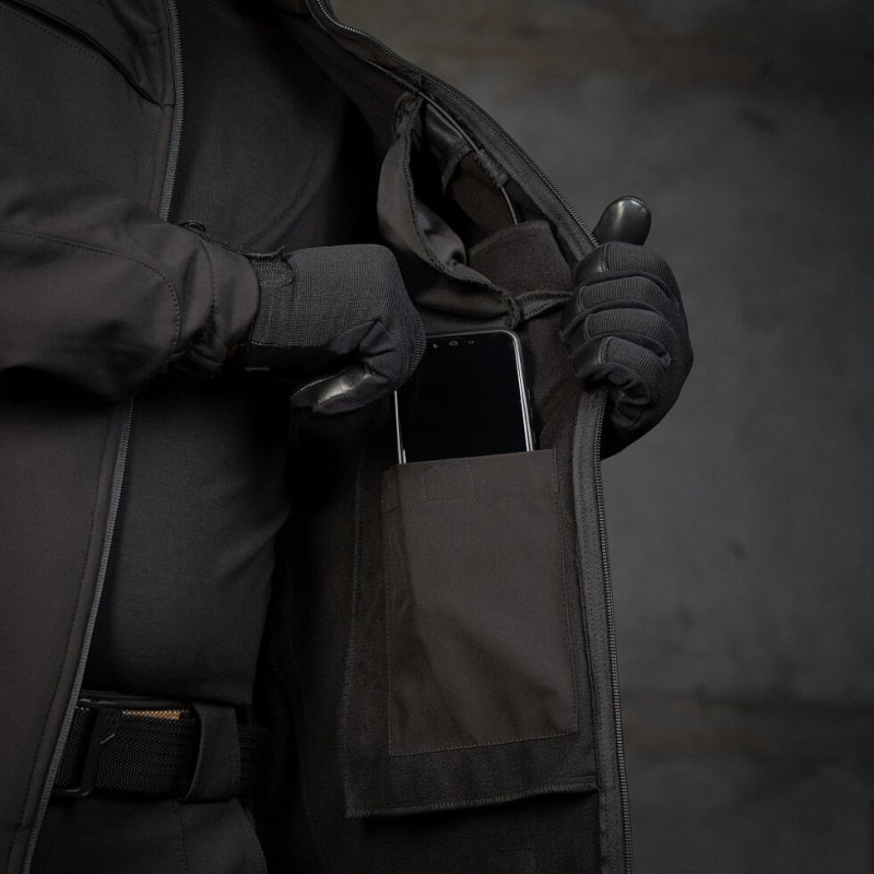 КУРТКА М-Тас SOFT SHELL POLICE BLACK L