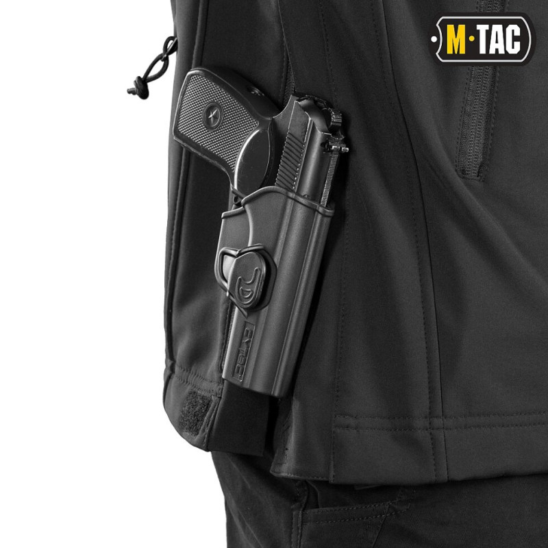 КУРТКА М-Тас SOFT SHELL POLICE BLACK XXL