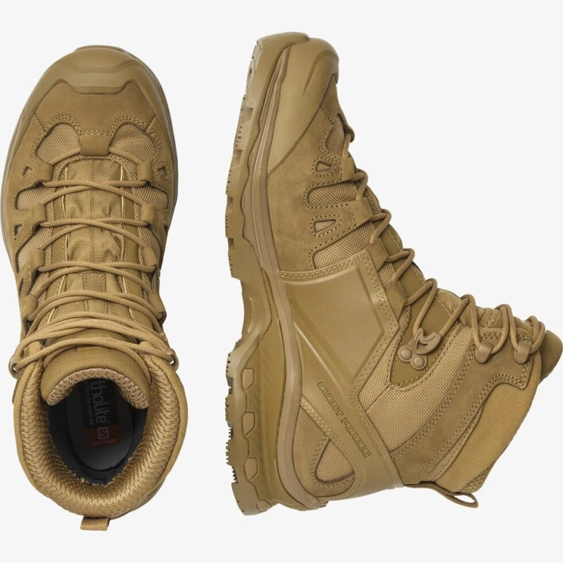 Черевики тактичні Salomon Quest 4D GTX Forces 2 Coyote 43.1/3
