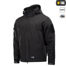 M-TAC КУРТКА SOFT SHELL З ПІДСТІБКОЮ BLACK XXL