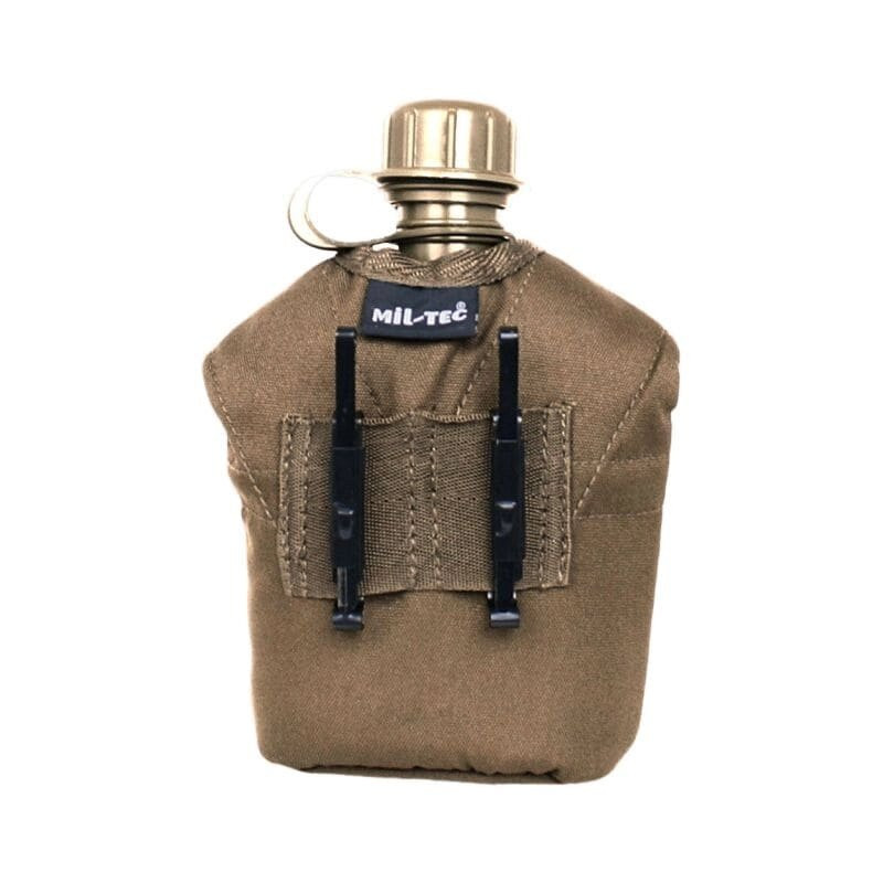 Mil-Tec Фляга пластикова US Canteen з кришкою та чашкою - Coyote