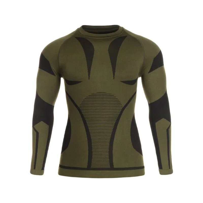 Термоактивна білизна Mil-Tec 4-Way Stretch Performance Olive L-XL