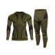 Термоактивна білизна Mil-Tec 4-Way Stretch Performance Olive XXL-XXXL