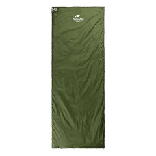 Спальник надлегкий Naturehike LW180 правий, M (15°C), темно-зелений