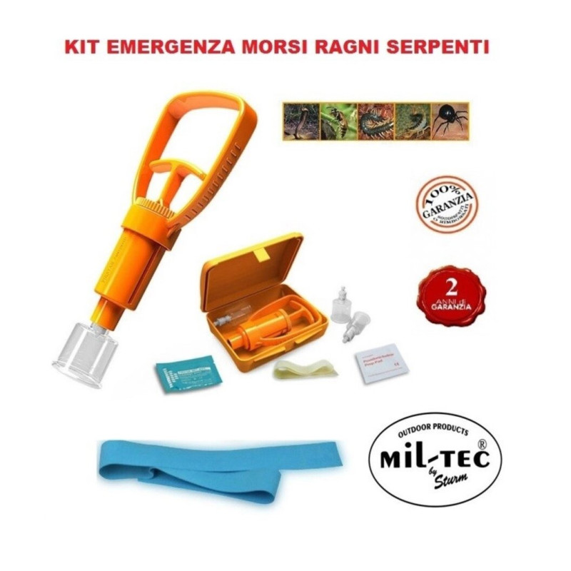 Набір для нейтралізації укусів змій Mil-Tec Snake Bite Kit