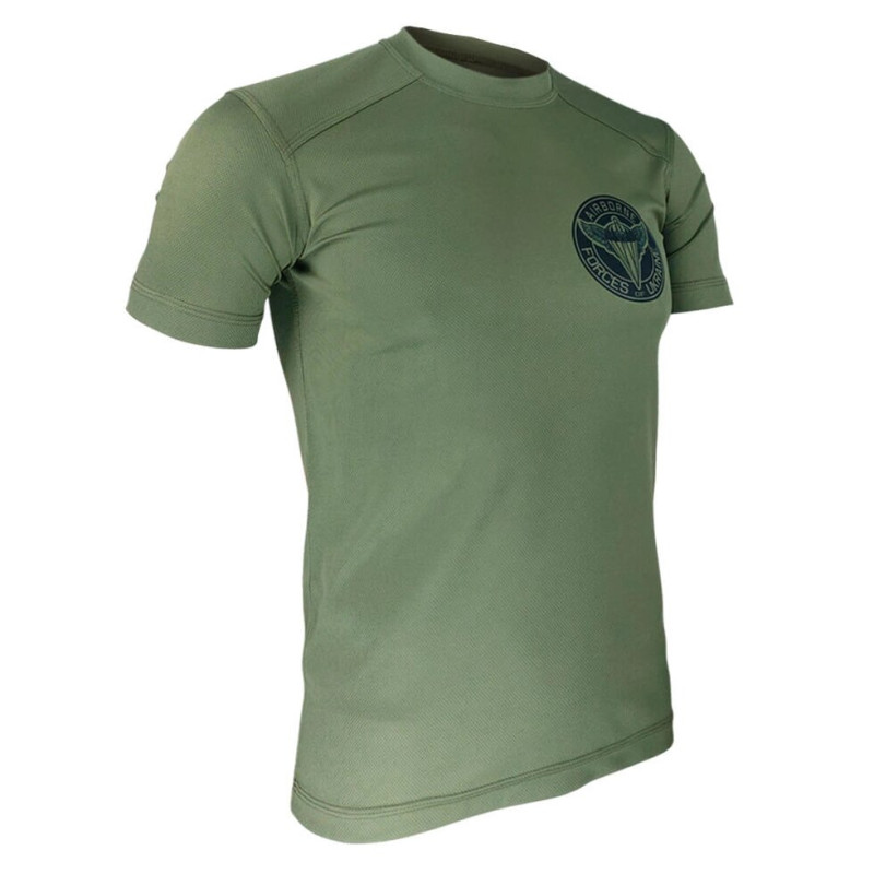 Футболка AIRBORNE FORCES OF UKRAINE | KRAMATAN Tactical Design Olive