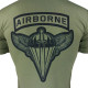 Футболка AIRBORNE FORCES OF UKRAINE | KRAMATAN Tactical Design Olive XXL