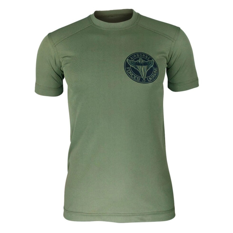 Футболка AIRBORNE FORCES OF UKRAINE | KRAMATAN Tactical Design Койот XXL
