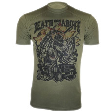 Футболка DEATH from ABOVE | АРТА | KRAMATAN Tactical Design XXL оливковий