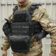 Сумка-напашник XL з балістичним пакетом 1 клас захисту Kiborg GU Сordura Dark Multicam