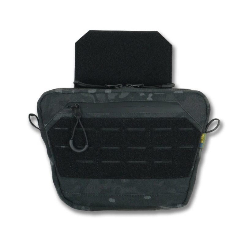 Сумка-напашник XL з балістичним пакетом 1 клас захисту Kiborg GU Сordura Dark Multicam