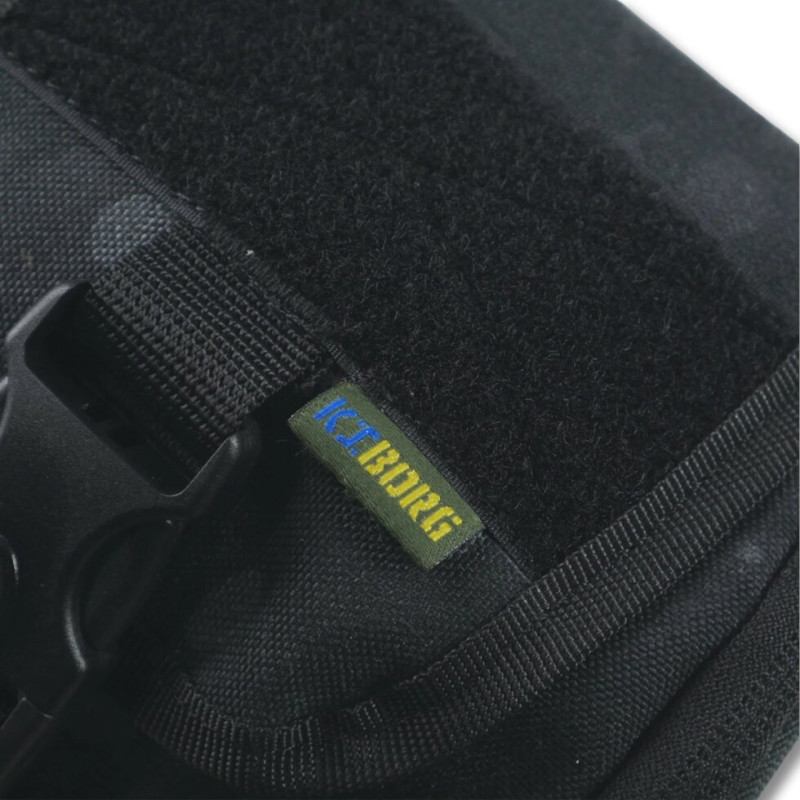 Підсумок-аптечка (швидкий скид) Kiborg GU Cordura Black Multicam