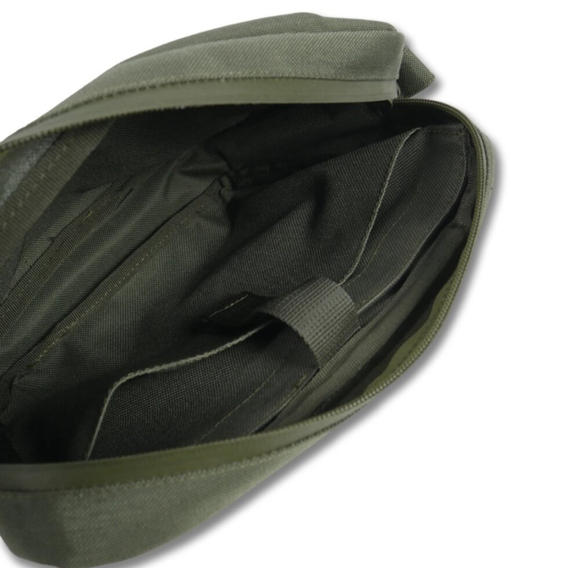Сумка-напашник XL з балістичним пакетом 1 клас захисту Kiborg GU Сordura Khaki