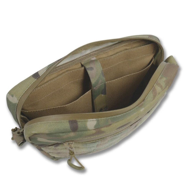 Сумка-напашник XL з балістичним пакетом 1 клас захисту Kiborg GU Сordura Multicam