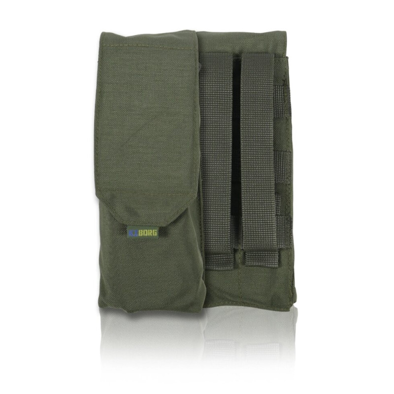 Тактичний підсумок під 2 магазина Kiborg GU Double Mag Pouch Khaki