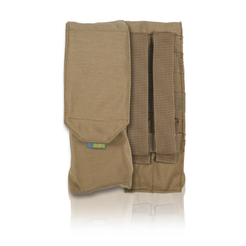 Тактичний підсумок під 2 магазина Kiborg GU Double Mag Pouch Coyote