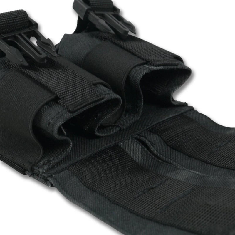 Тактичний підсумок під 2 гранати Kiborg GU Double Mag Pouch Dark Multicam
