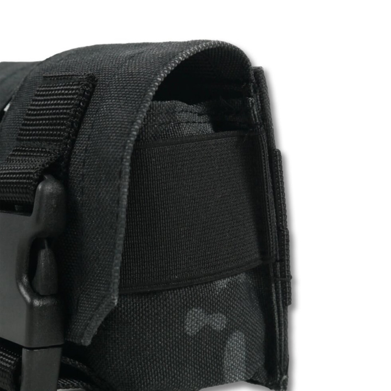 Тактичний підсумок під 2 гранати Kiborg GU Double Mag Pouch Dark Multicam