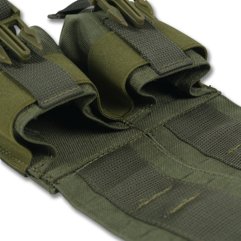 Тактичний підсумок під 2 гранати Kiborg GU Double Mag Pouch Khaki